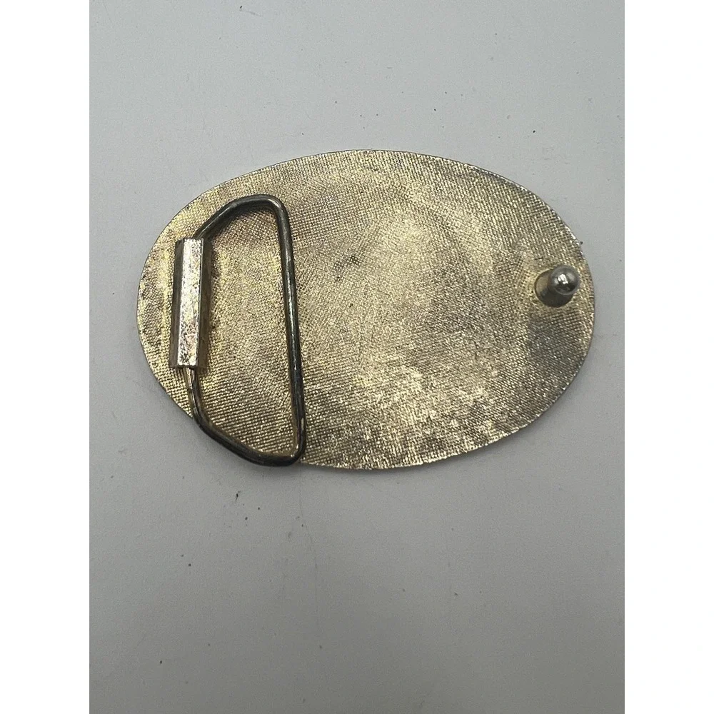 Vintage 1984 Alaska Fur Rendezvous 25 Years Anchorage Belt Buckle Walrus